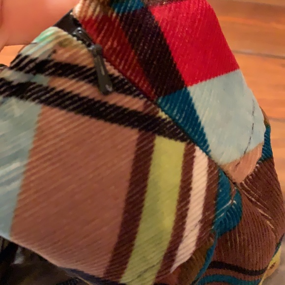 Etcetera plaid corduroy skirt 4 - Picture 4 of 5